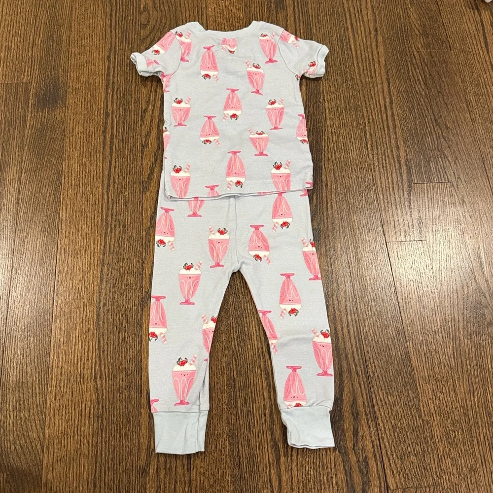 Pink & Blue Milkshake Matching Set 18-24 Months